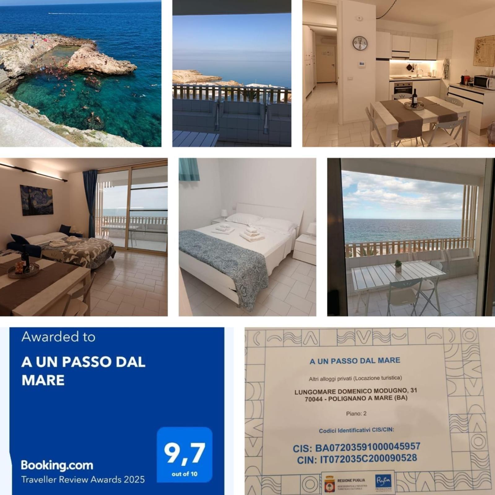 Apartament A Un Passo Dal Mare Polignano a Mare Zewnętrze zdjęcie